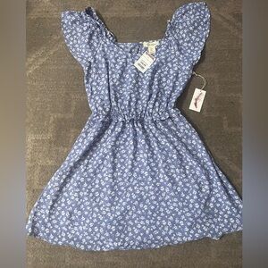 Jessica Simpson Blue Floral Mini Dress